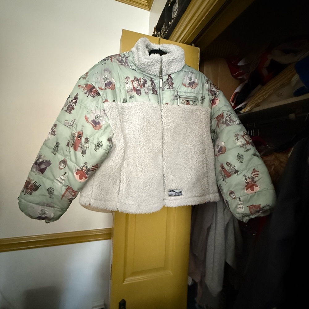 Disney Haunted Mansion Sherpa Jacket